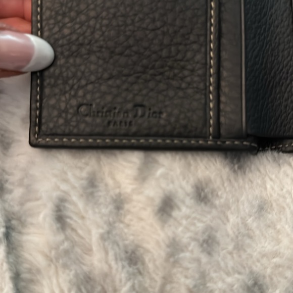 Christian Dior English Saddle Wallet. - Picture 4 of 5